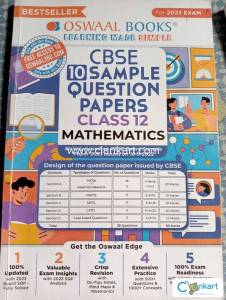 2023 cbse Maths class 12 oswaal sample question paper