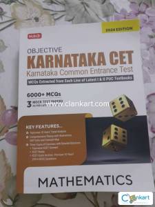 2024 edition, kcet guide book mathematics, mtg