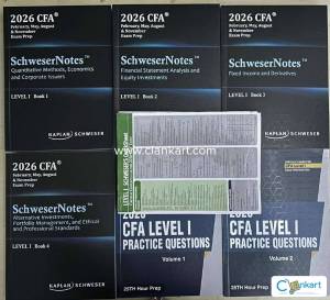 2026 CFA Level 1 Book set of 6