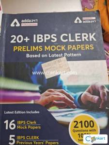 IBPS CLERK prelims MOCK papers