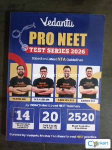 20 omr+ Vedantu pro neet test series (14 FST with solution)