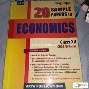 20sample papers of economics cbse class 12 by CA Parag Gupta