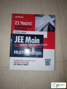 21Years Chapterwise Topicwise (2022-2002) JEE Main Solved Papers Mathe
