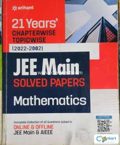 21 JEE MAINS PYQ Mathematics 2002-2022