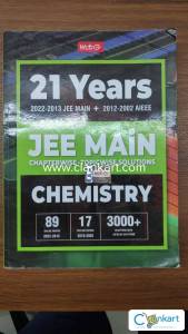 21 Years JEE MAIN Previous Years Solved Papers - Chemistry