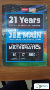 21 Years JEE MAIN Previous Years Solved Papers - Mathematics