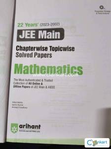 22 Years JEE Mains PYQS (PCM)