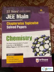 22years(2023-2002) JEE MAIN chapterwise solved papers CHEMISTRY