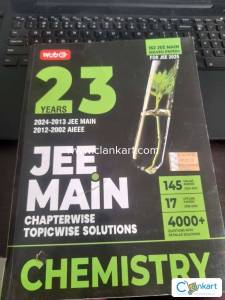 23 Years JEE Main Chapterwise - Topicwise Solutions Chemistry