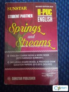 2PUC ENGLISH STUDENT PARTNER(FULL SYLLABUS WITH ANSWERS)