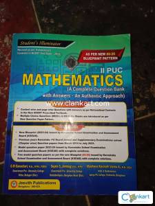 2nd puc mathematics jeevith publication