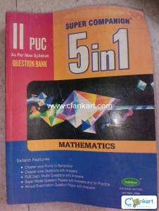 2nd puc mathematics question bank