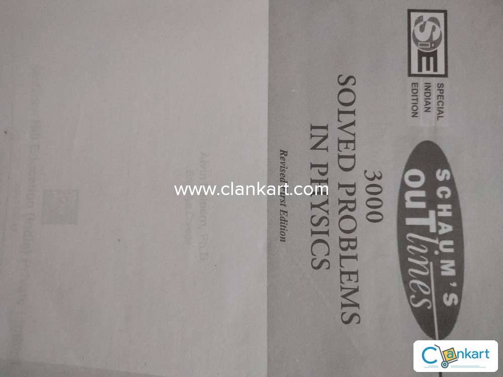 Buy 3000 solved problems in physics sie book in excellent condition