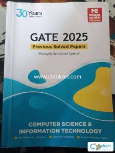 30 Years GATE 2025 Previous Solved Papers