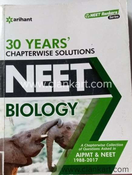 30 years chapterwise solutions neet biology