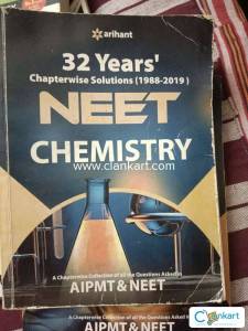 32 years chapterwise solution NEET Chemistry