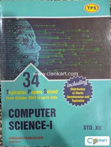 HSC Board 34 Topicwise Papers Solved Computer Science-1 Std.12
