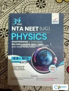 34 YEARS NTA NEET PHYSICS CHAPTERWISE AND TOPICWISE SOLVED PAPERS
