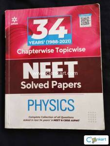 34 YRS CHAPTERWISE TOPICWISE NEET SOLVED PAPERS