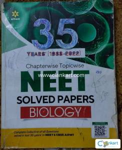 35 Years chapter wise - Topic wise NEET solved papers Biology