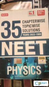 35 chapterwise topicwise solutions for NEET Physics
