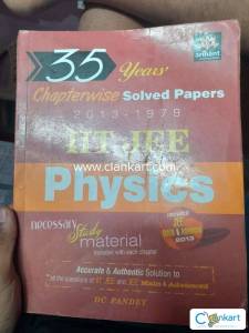 35 years chapter wise solved papers IIT-JEE physics by dc pandey