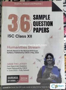 36 SAMPLE QUESTION PAPER FOR CLASS 12 ISC (HUMANITIES)