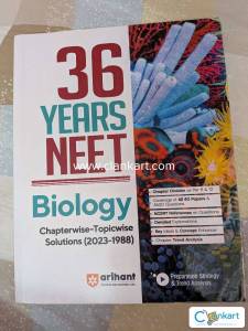 36 Years Neet PYQ chapterwise topicwise solutions Biology