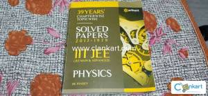 39 Years' Chapterwise Solved Papers (2017-1979) IIT JEE Physics