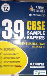 39 cbse sample papers mathematics op gupta