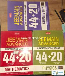 3 book PCM, Jee main & adv PYQs