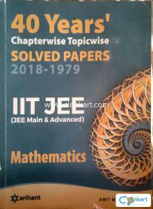 40 years Solved Papers IIT JEE MATHEMATICS