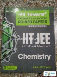 41Years Chemistry Chapterwise Topicwise Solved Papers(1979-2019)