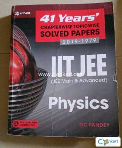 41 Year's Chapterwise Topicwise Solved Papers (2019-1979)