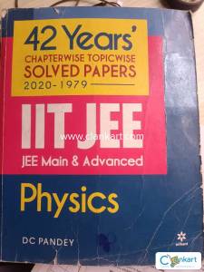 42 Year's Chapterwise Topicwise Solved Papers 2020-1979