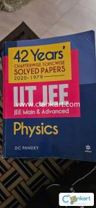 42 Years Chapterwise Solved Papers IIT JEE Physics