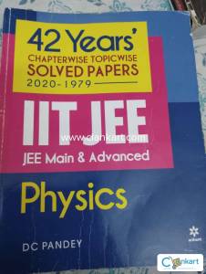 42 Years Chapterwise Topicwise Solved Papers (2020-1979)
