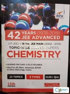 42 Years Jee Advanced Chemistry Topic Wise