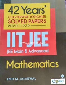 42 Years solved papers for IIT JEE MAINS AND ADVANCED