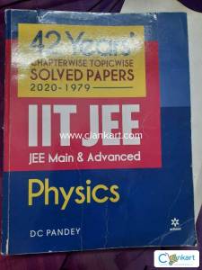 42 years dc pandey iit jee