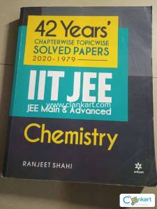 42 years solved papers, question bank Chemistry