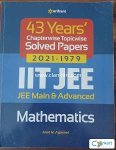 43 Years Chapterwise PYQs for JEE MAINS and ADVANCED