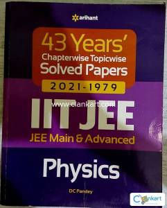 43 Years Chapterwise Topicwise Solved Papers (2021-1979) IIT JEE Phy