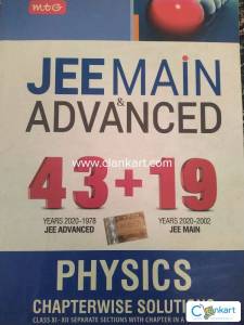 43 + 19 Years Chapterwise Solutions Physics for JEE (Adv + Main)