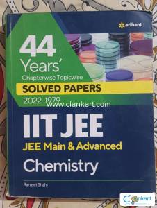 44 Years Arihant Chemistry PYQs Chapterwise