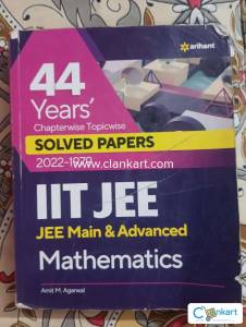44 Years Arihant Mathematics PYQs Chapterwise