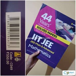 44 Years Chapterwise Topicwise Solved Papers (2022-1979) IIT JEE Mathe
