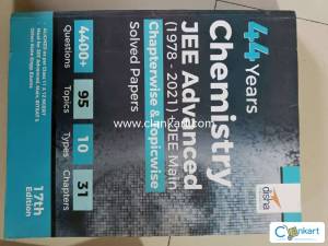 44 Years Chemistry JEE Advanced + JEE Main Chapterwise