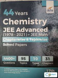 44 Years Chemistry Jee Advanced by Disha