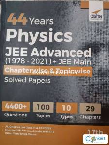 44 Years Physics Jee Advanced